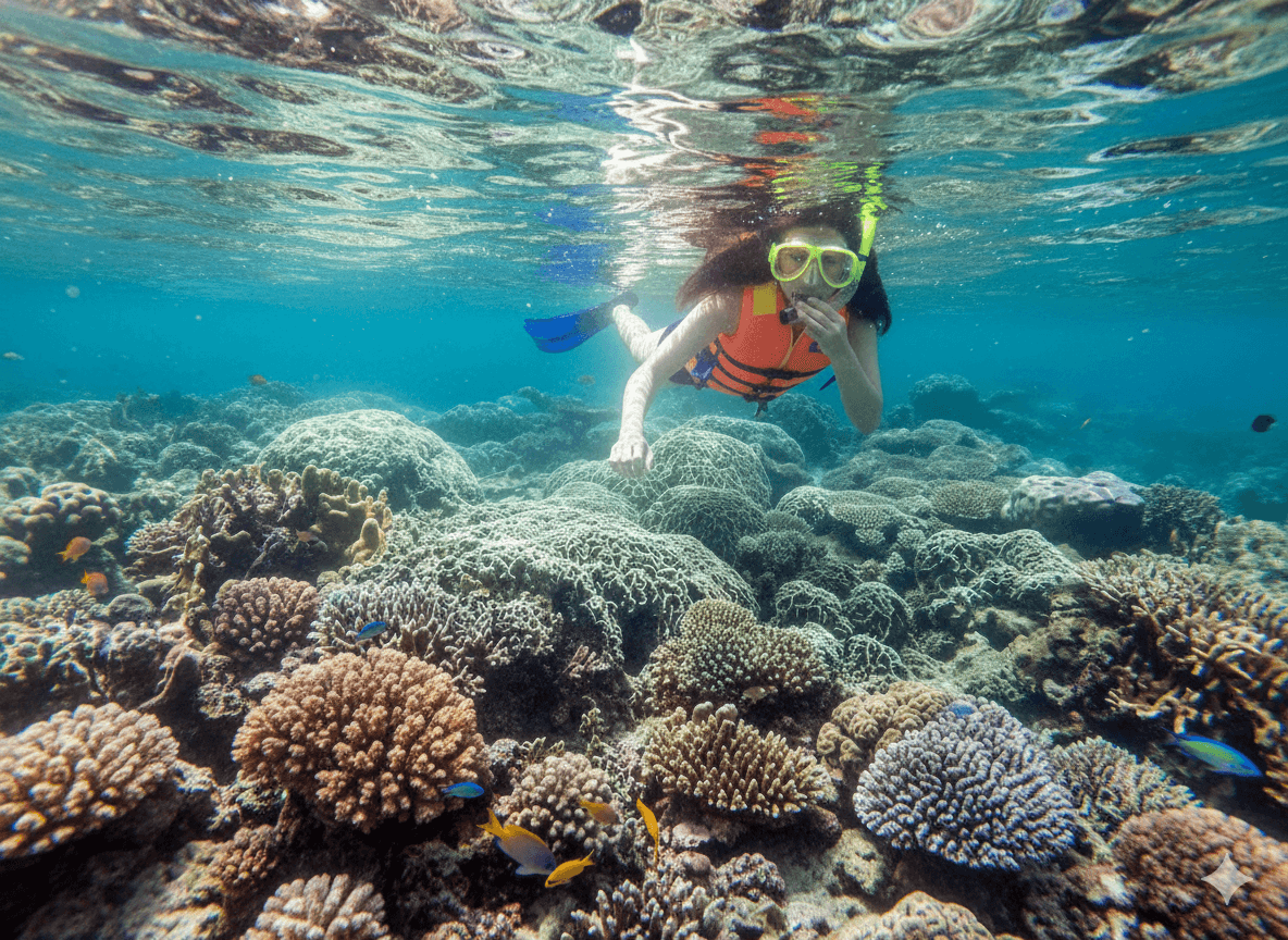 COMBO 3 TRONG 1: Trekking Sơn Trà Adventure Tour: Bay Dù Lượn – Lặn Ngắm San Hô – Trekking Rừng Dâu